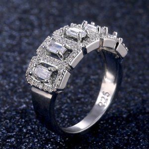 🔥 Luxury Designs High Quality CZ Diamond Ring for Women, FB16FA1128